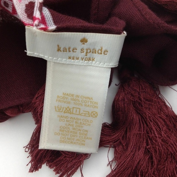 KATE SPADE NEW YORK floral tile scarf - Picture 3 of 8